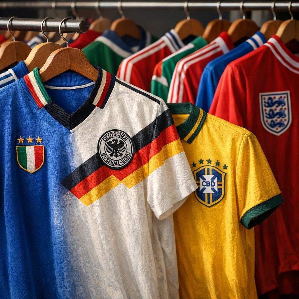 Retro Fußballtrikots: Warum alte Designs wieder im Trend sind (und wie du das perfekte Retro-Jersey findest)